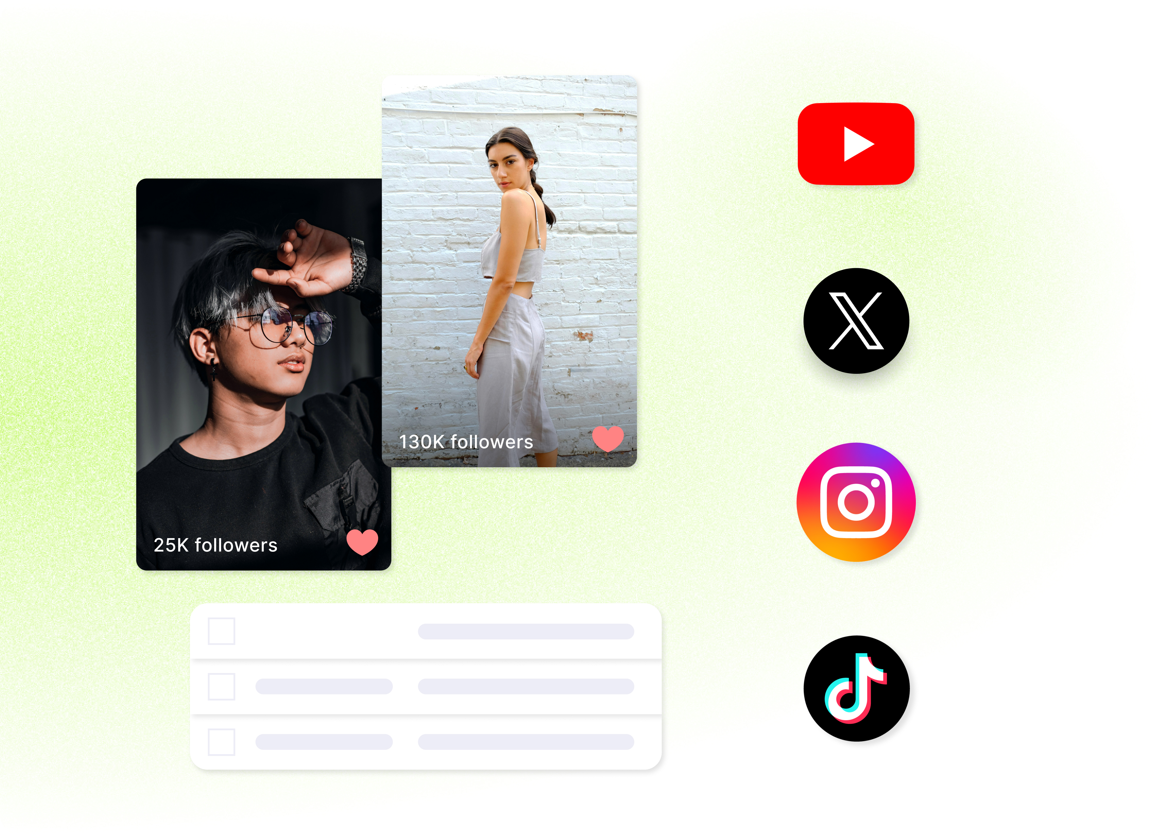 Sell products via vibe collections